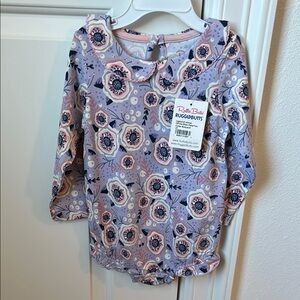 Ruffle Butts Floral Bodysuit